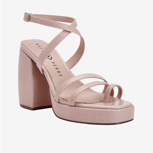 Katy Perry The Meadow Classic Platform Sandals NEW Pink Amethyst Size 8